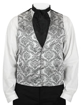 Ellington Vest - Silver/Black