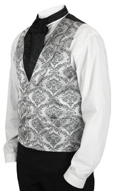 Ellington Vest - Silver/Black