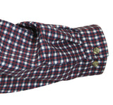 Cornelius Plaid Shirt - Navy/Red
