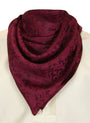 Burgundy Jacquard