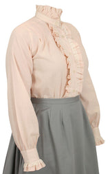 Claudette Blouse - Pink Stripe