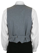 Callahan Dress Vest - Steel Gray