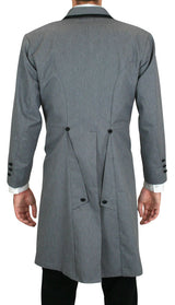 Callahan Frock Coat - Steel Gray