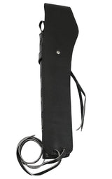 Western Holster - XX-Long/Wide Barrel - Black Tooled