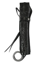 Western Holster - XX-Long/Wide Barrel - Black Tooled
