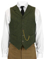Olive Herringbone
