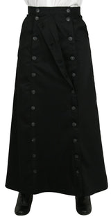 Classic Convertible Riding Skirt - Black