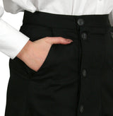 Classic Convertible Riding Skirt - Black