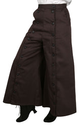 Classic Convertible Riding Skirt - Walnut