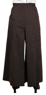 Classic Convertible Riding Skirt - Walnut