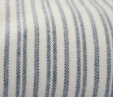 Galway Flannel Work Shirt - Blue Stripe