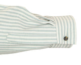 Galway Flannel Work Shirt - Green Stripe