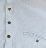 Galway Flannel Work Shirt - Blue Twill