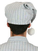 Killian Flannel Nightcap - Blue Stripe