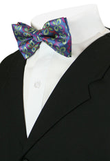 Loop Bow Tie - Purple