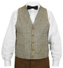 Tan Houndstooth