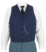 Parsons Vest - Navy Canvas