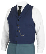 Parsons Vest - Navy Canvas