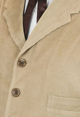 Grant Vest - Tan Corduroy