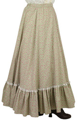 Millie Skirt - Sage Floral
