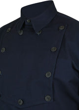 Plano Bib Shirt - Navy Blue