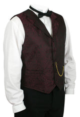 Travis Vest - Burgundy