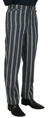Towson Striped Trousers - Blue