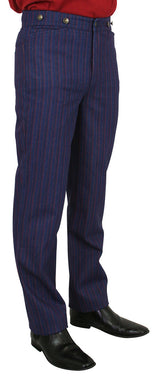 Dixon Striped Trousers - Blue/Red