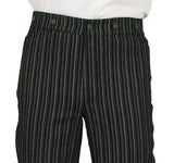 Dixon Striped Trousers - Black/White