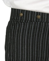 Dixon Striped Trousers - Black/White