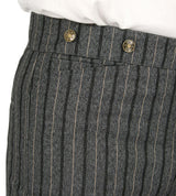 Preston Striped Trousers - Gray