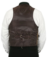 Versailles Vest - Brown Tapestry