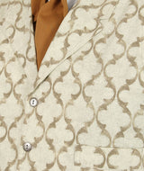 Pascal Vest - Ivory Scroll