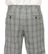 Mens Knickers - Black and White Plaid