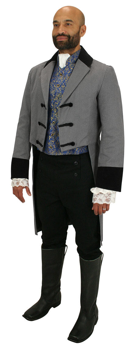 Sovereign Regency Tailcoat - Charcoal