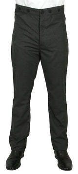 Callahan Dress Trousers - Gray Pinstripe