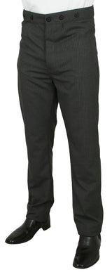 Callahan Dress Trousers - Gray Pinstripe