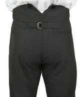 Callahan Dress Trousers - Gray Pinstripe