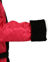 Vintage Smoking Robe - Red Brocade