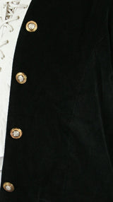Rogue Pirate Coat - Black