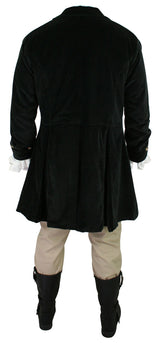 Rogue Pirate Coat - Black