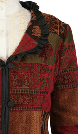 Quinn Outing Jacket - Burgundy