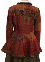 Quinn Outing Jacket - Burgundy