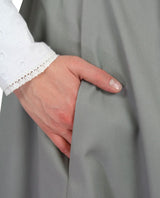 Cotton Walking Skirt - Gray