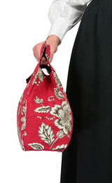 Small Carpetbag - Red Floral