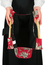 Small Carpetbag - Red Floral