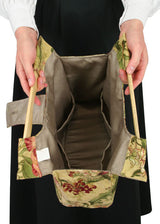 Small Carpetbag - Tan Floral