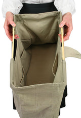 Large Carpetbag - Tan Tweed