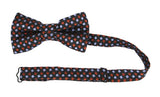 Mens Bow Tie - Black Squares