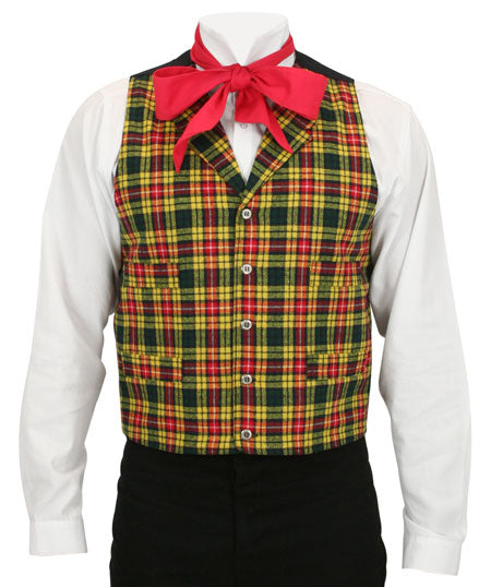 Limerick Plaid Vest